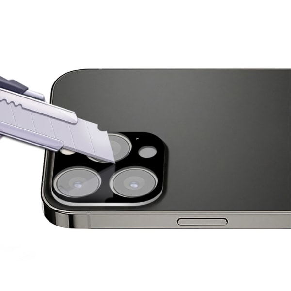 Mocolo Kameraskydd iPhone 13 Pro 0.2mm Härdat Glas Svart