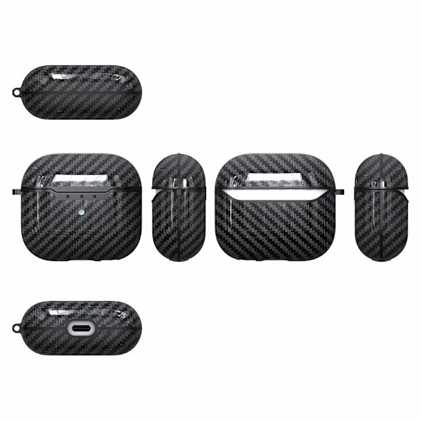 Carbon Case Apple AirPods 4 Black
