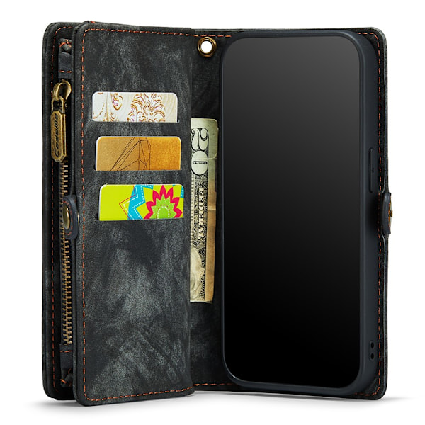 CaseMe Plånboksfodral Multi-Slot iPhone 11 Pro Grå