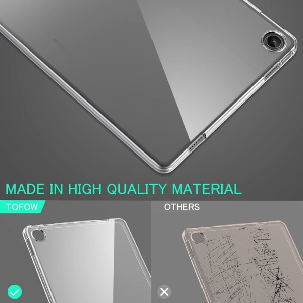 Skal Lenovo Tab M10 Plus (3rd gen) TPU Transparent