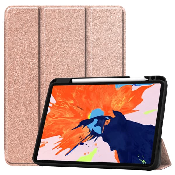 iPad Pro 12.9 4. generation (2020) Etui Tri-Fold med Pencil-holder