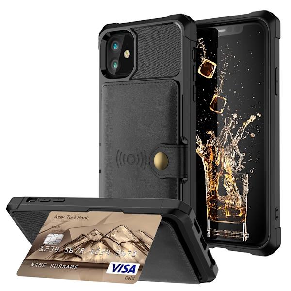 Multi-Slot Skal iPhone 11 Sort