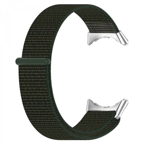Nylonarmband Google Pixel Watch 4 41mm Mörkgrön