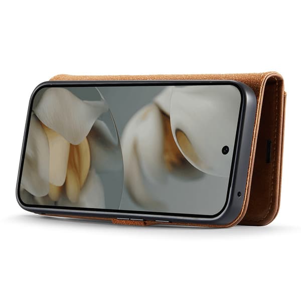 DG.MING 2-in-1 Magnet Wallet Google Pixel 10 Cognac
