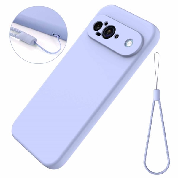 Silikonskal Google Pixel 9 Lila