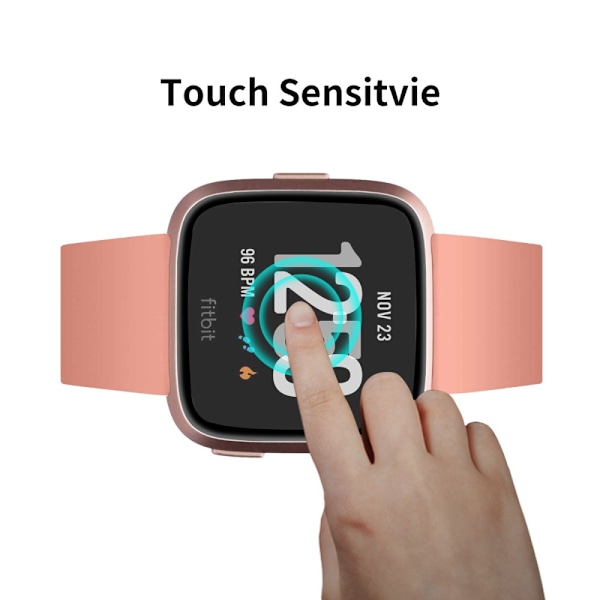 HAT PRINCE Fuldækkende Skærmbeskyttelse Fitbit Versa 3/Sense