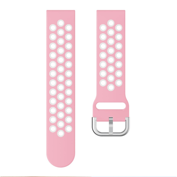 Sportarmband Fitbit Versa/Versa 2 Rosa/Vit