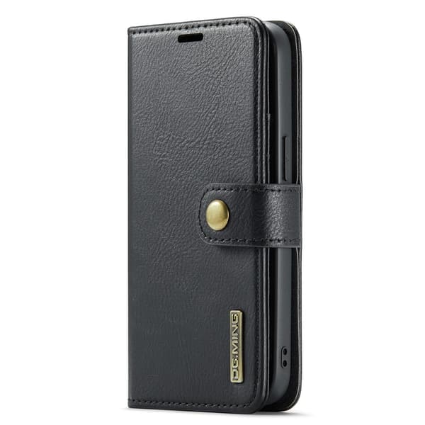 DG.MING 2-i-1 Magnetiskt Plånboksfodral iPhone 16e Svart