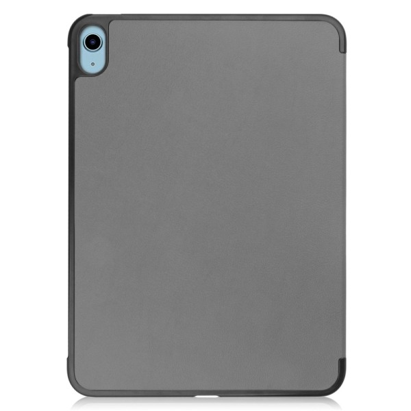 iPad 10.9 2022 (10. sukupolvi) -kotelo Tri-fold -harmaa