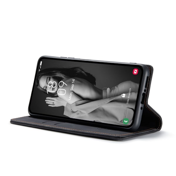 CaseMe Slim Pungetui Samsung Galaxy A35 Sort