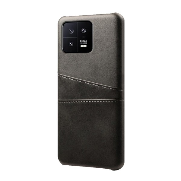 Læderskal med kortholder Xiaomi 13 Sort
