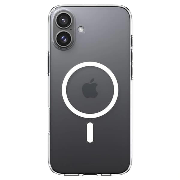 Spigen MagSafe-kuori iPhone 16, valkoinen