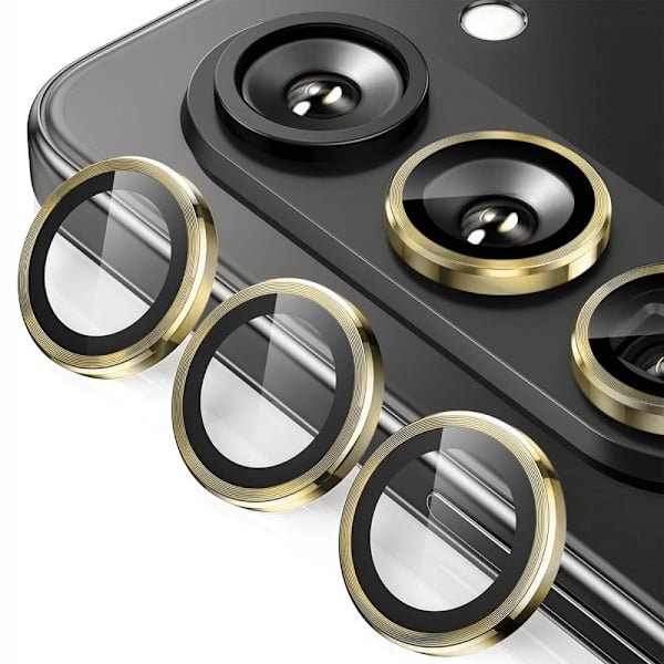 Hat Prince Härdat Glas Linsskydd Samsung Galaxy Z Fold 6 Guld