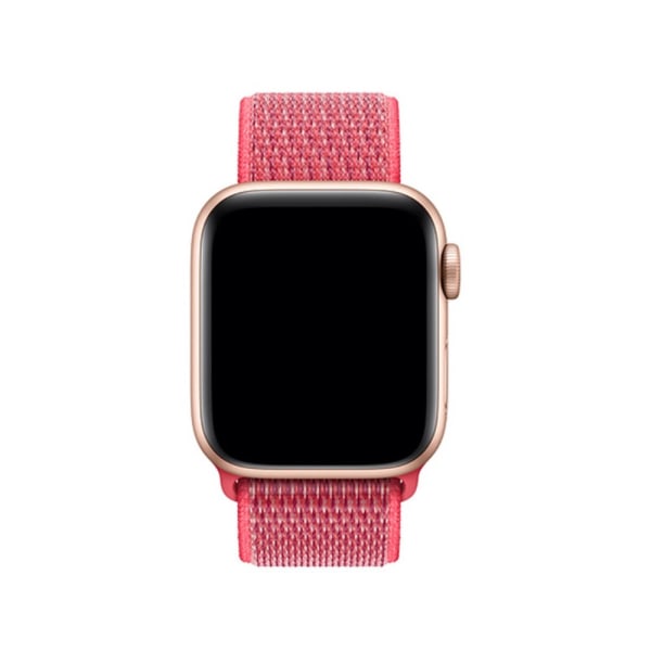 Nylon rannekoru Apple Watch 41mm Series 9 Red