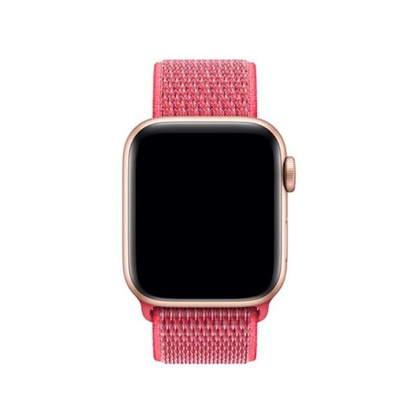 Nylonrem Apple Watch 41mm Series 9 Rød