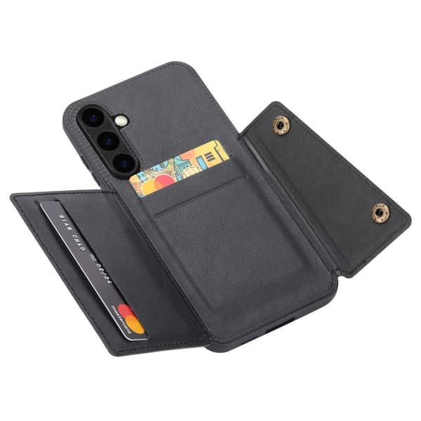 Skal med Pung Samsung Galaxy S25 Plus Sort