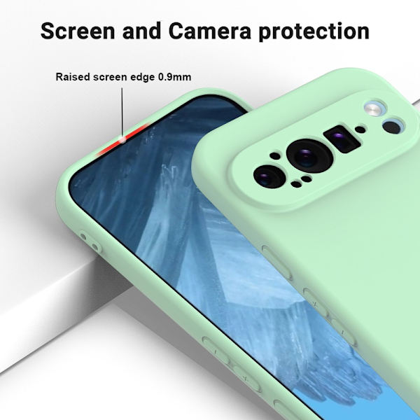 Silikonskal Google Pixel 9 Pro Grøn