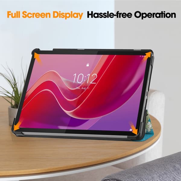 Lenovo Tab M11 Etui Tri-fold Kirsebærblomster