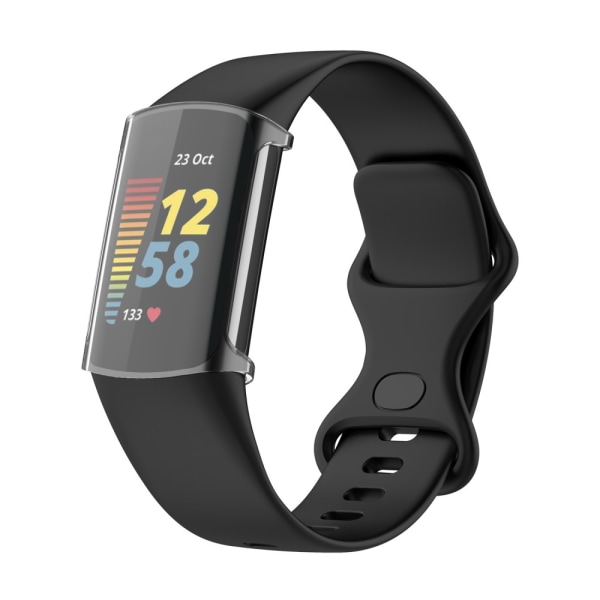 Fitbit Charge 5:lle tarkoitettu läpinäkyvä TPU-kotelo
