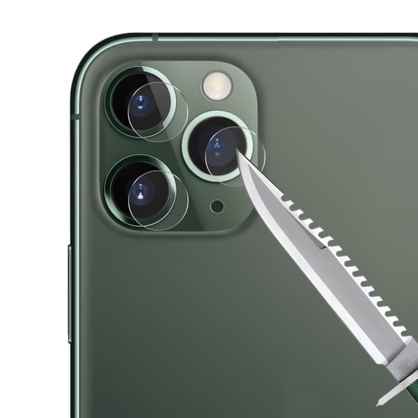 HAT PRINCE Linsebeskyttelse Hærdet Glas 0,2mm iPhone 11 Pro/Pro Max
