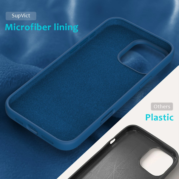 Silikonecover iPhone 16 Pro Blå