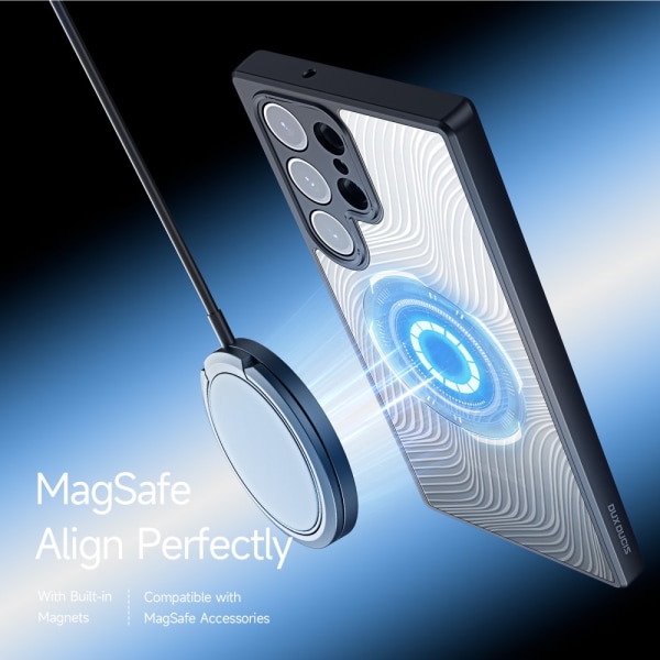 Dux Ducis Aimo -sarjan MagSafe-kotelo Samsung Galaxy S23 Ultra Black