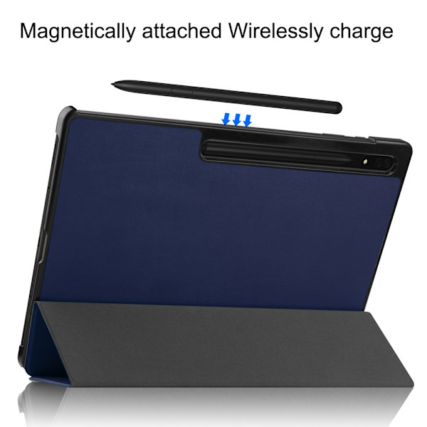 Samsung Galaxy Tab S10 Ultra Fodral Tri-fold Blå