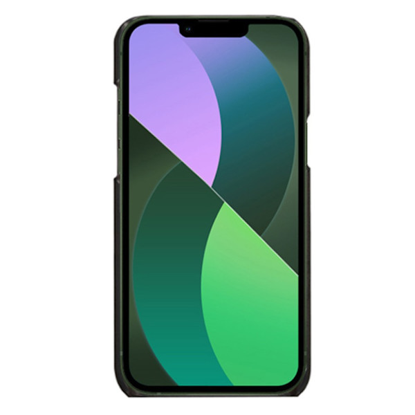 Läderskal Med Kortfack iPhone 14 Svart