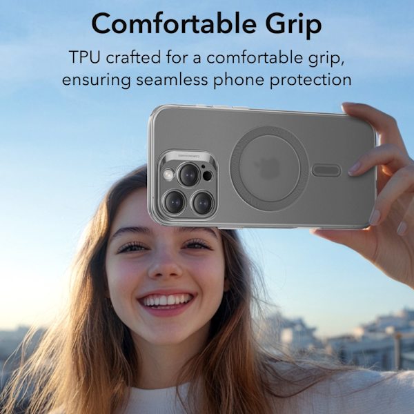ESR Project Zero MagSafe Cover iPhone 16 Pro Max Frostgrå