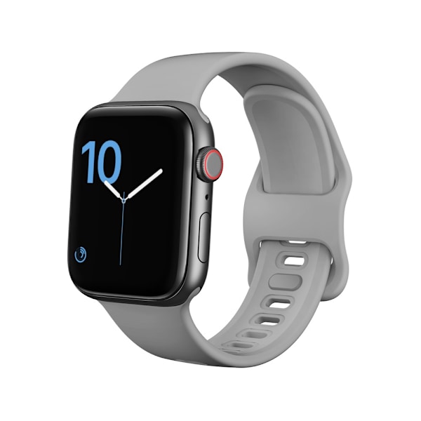 Silikonrem Apple Watch Series 10 46mm Grå