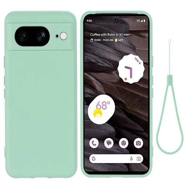 Silikoni Google Pixel 8 -kuori vihreä