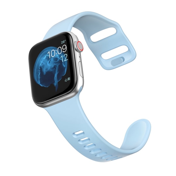 Silikonarmband Till Apple Watch 38/40/41 mm Blå