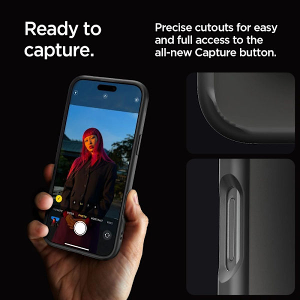 Spigen iPhone 16 Pro Max Case Ultra Hybrid Matte Black