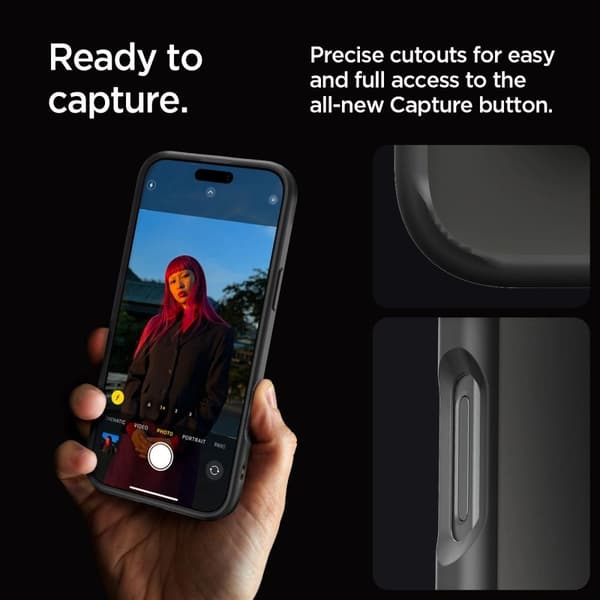 Spigen iPhone 16 Pro Max Cover Ultra Hybrid Matte Black