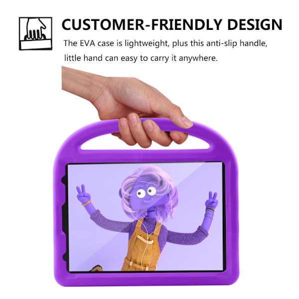 Skal til iPad Air 10.9 5th Gen (2022) Lilla