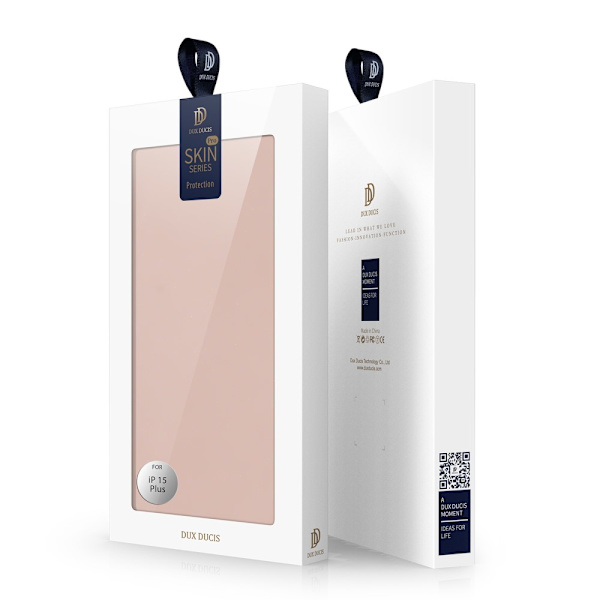 Dux Ducis Skin Pro -sarjan kotelo iPhone 15 Plus - Vaaleanpunainen