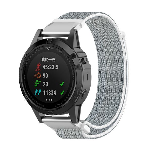 Nylonranneke Garmin Fenix 7 Pro Harmaa