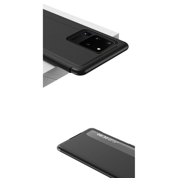 Flip Kotelo Näytöllä Samsung Galaxy S20 Ultra Black