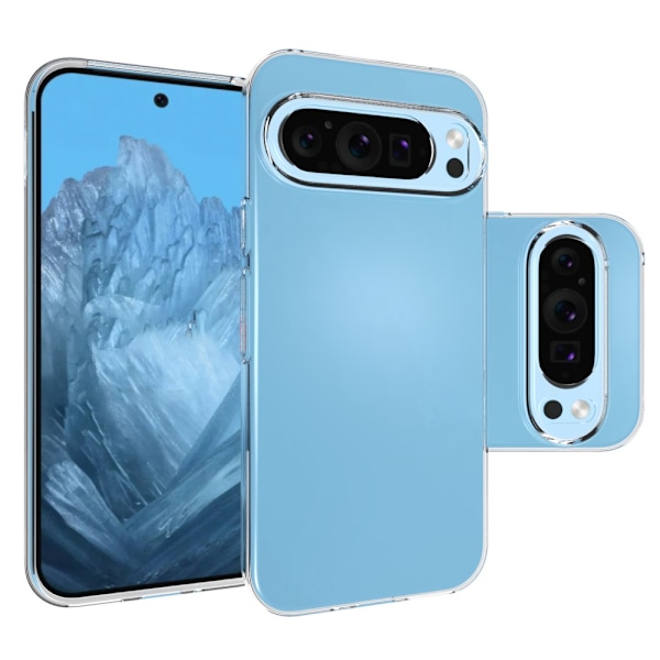 Google Pixel 9 TPU Läpinäkyvä Kotelo