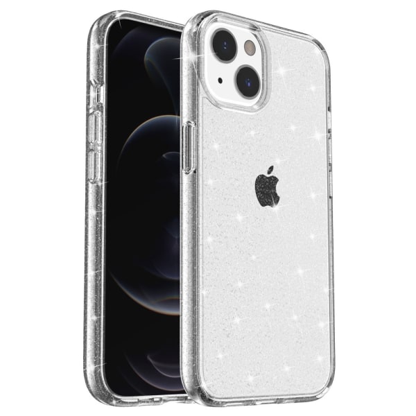 iPhone 15 Skal Glitter Transparent