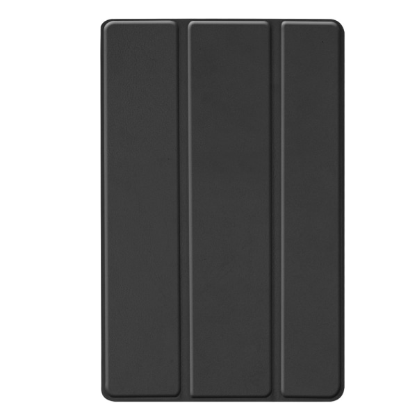 Kolminkertainen jalusta nahkakotelo Samsung Galaxy Tab A 2019 musta