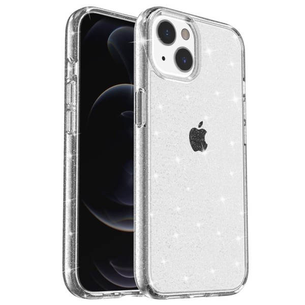 iPhone 14 Plus Skal Glitter Transparent