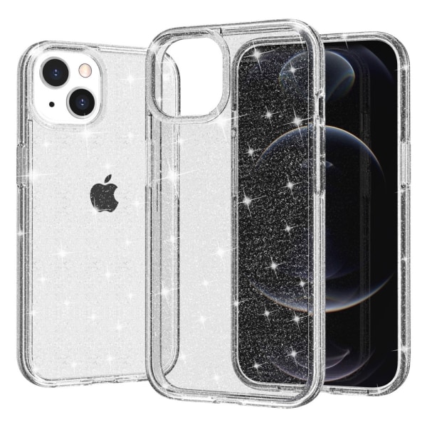 iPhone 15 Plus Skal Glitter Transparent