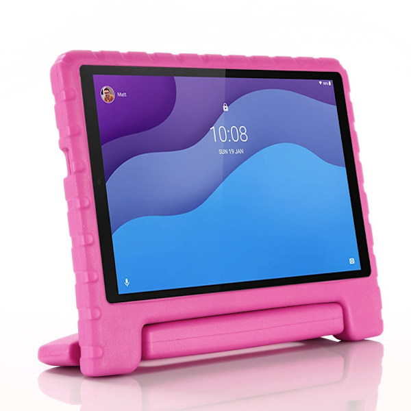 Kestävä EVA-kuori Lenovo Tab M10 HD:lle (2. sukupolvi) - Vaaleanpunainen