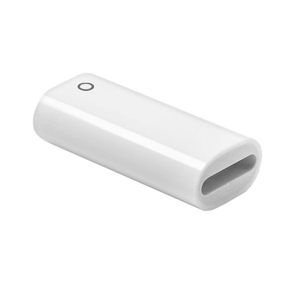 Apple Pencil Lightning Laddnings Adapter Vit