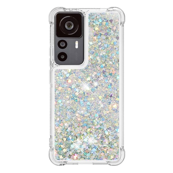 Glitter Bling TPU Case Xiaomi 12T Silver