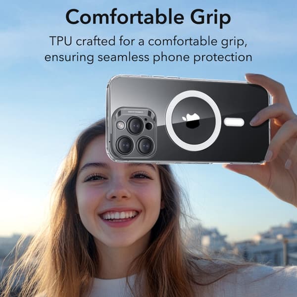ESR Project Zero MagSafe Skal iPhone 16 Transparent
