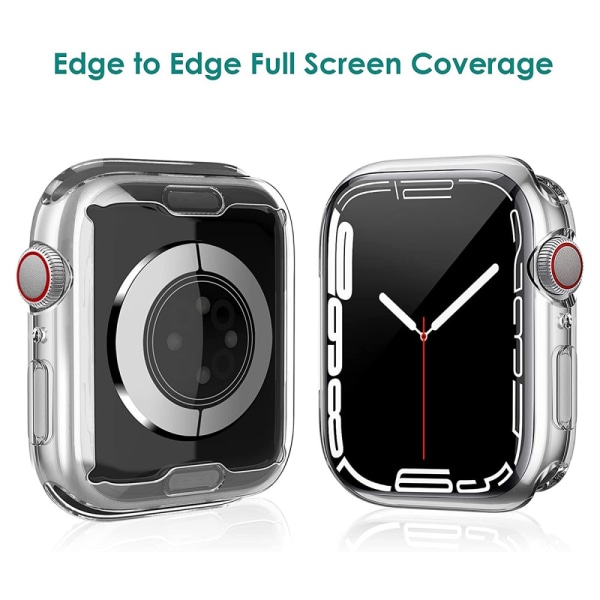 Full Cover Case Apple Watch 45mm Transparent
