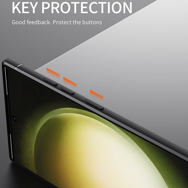 Skal med ringhållare Samsung Galaxy S24 Ultra Svart