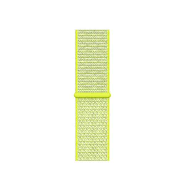 Nylonkellonauha Apple Watch Series 10 42mm Keltainen